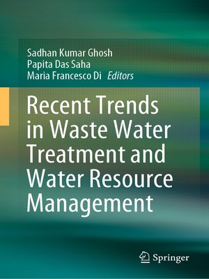 cover image of Recent Trends in Waste Water Treatment and Water Resource Management